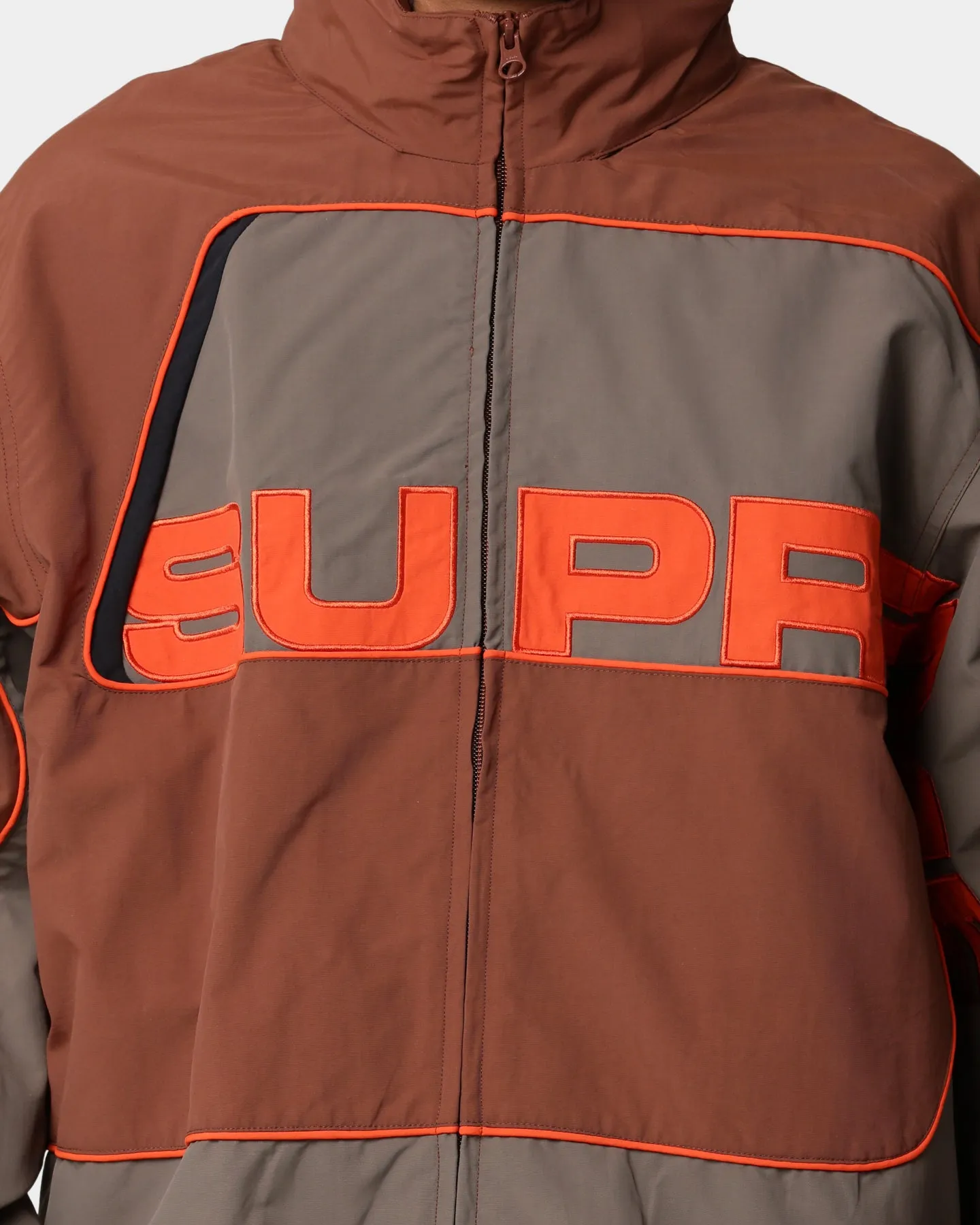 Supreme Panelled Track Jacket Brown sold by Culture Kings product image thumbnail 4