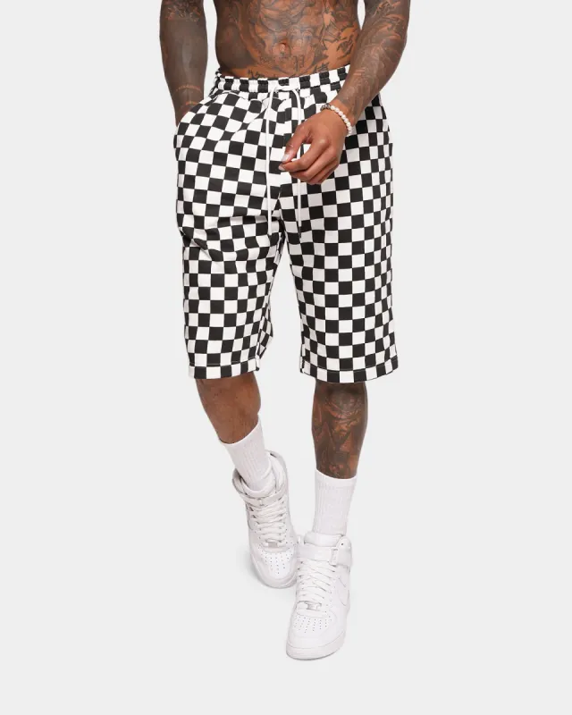 XXIII Kaveh Check Shorts Black/White sold by Culture Kings