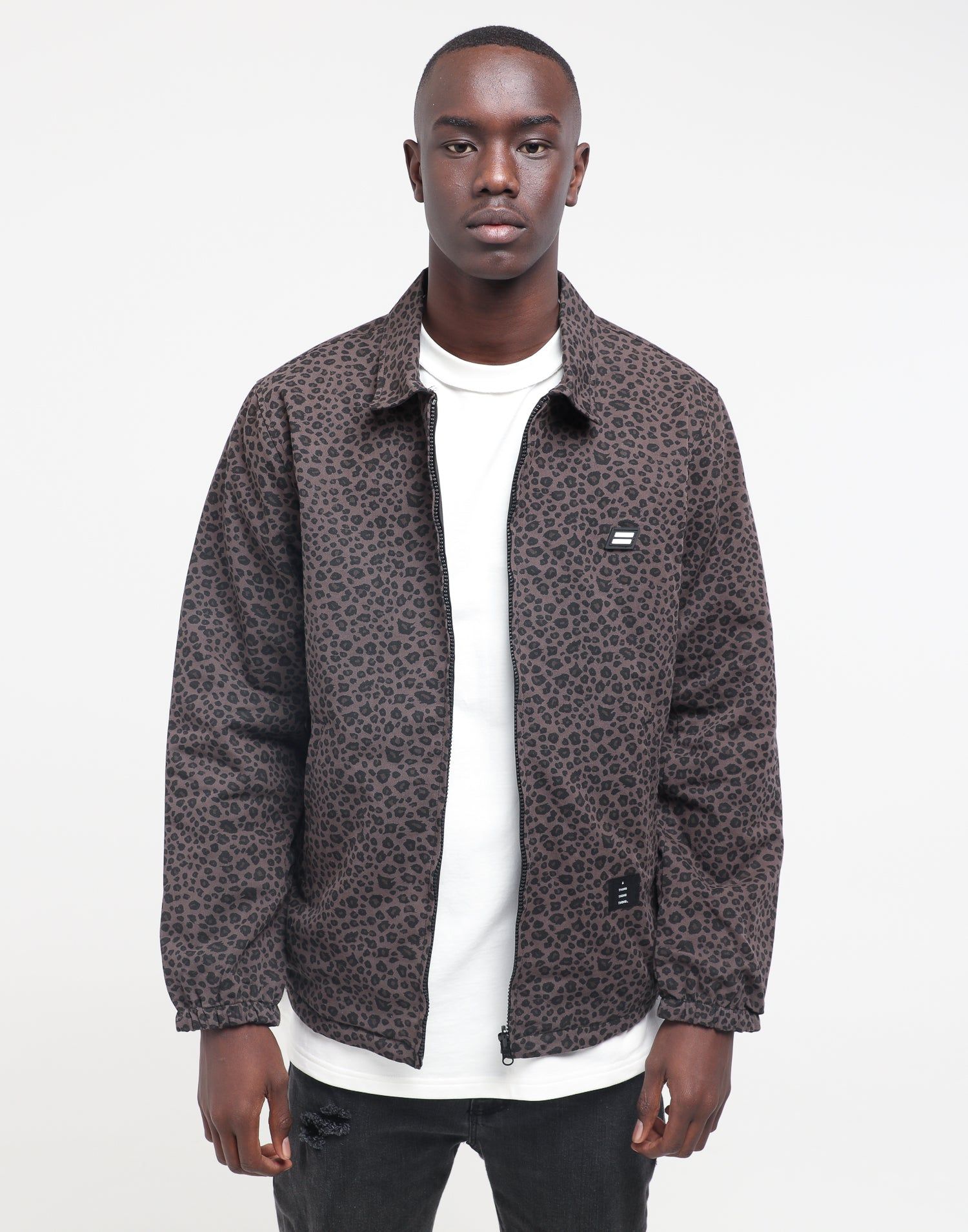 Thing Thing Washed Mach Jacket Leopard Grey sold by Culture Kings product image thumbnail 4
