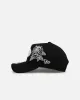 New Era San Francisco 49ers 'Ornate Rose' 9FORTY A-Frame Snapback Black/White sold by Culture Kings