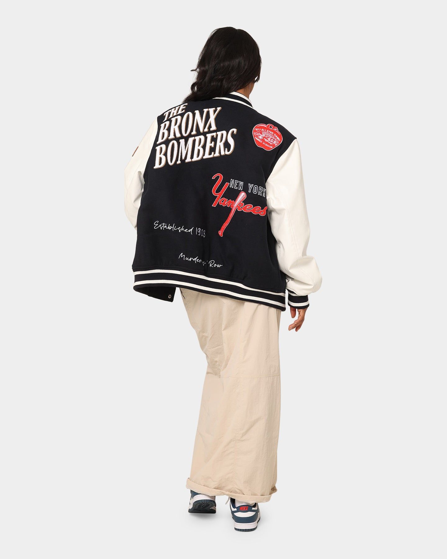 Majestic Athletic New York Yankees Multi Hit Varsity Jacket True Navy sold by Culture Kings product image thumbnail 8