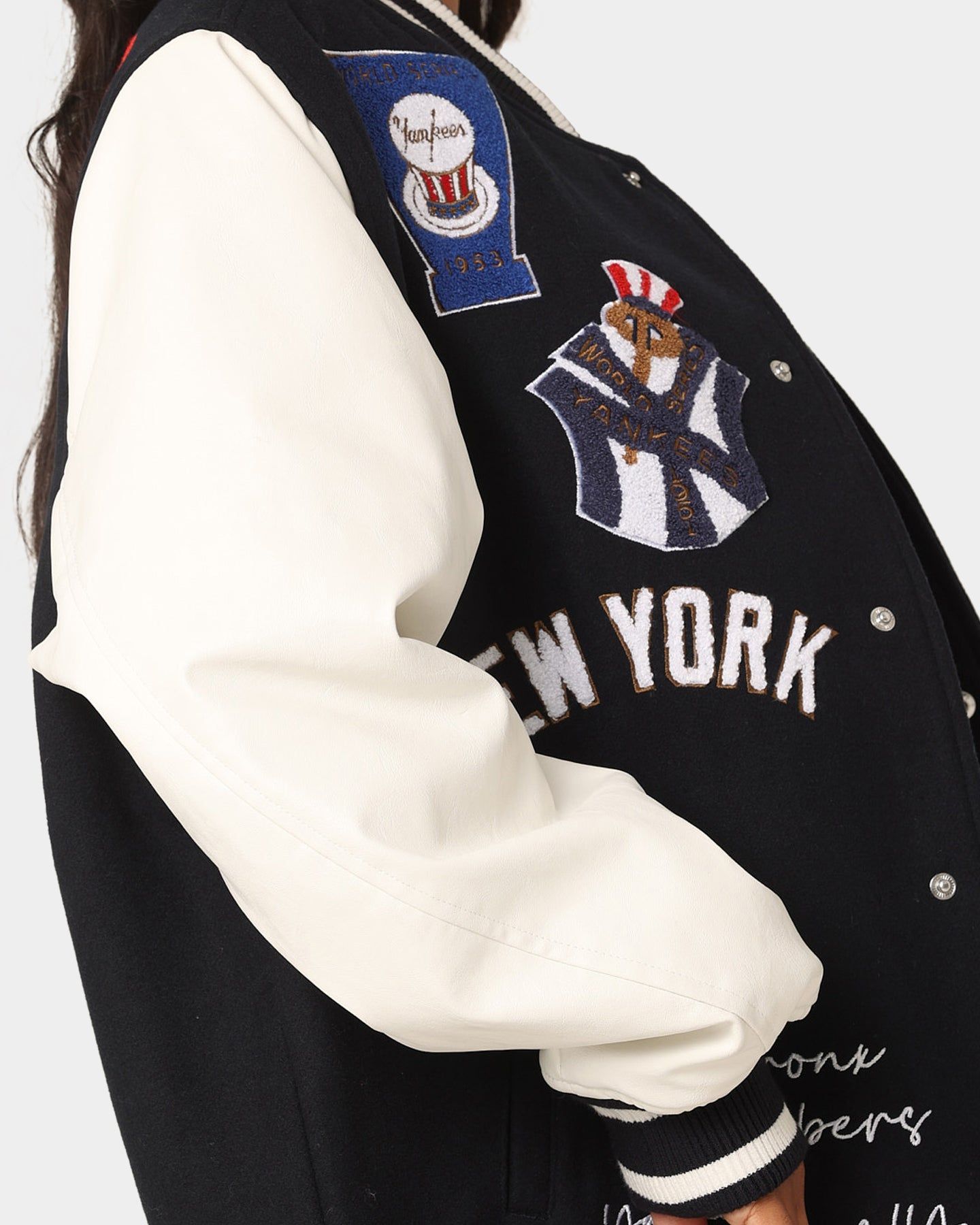 Majestic Athletic New York Yankees Multi Hit Varsity Jacket True Navy sold by Culture Kings product image thumbnail 10