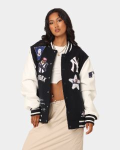 Majestic Athletic New York Yankees Multi Hit Varsity Jacket True Navy sold by Culture Kings