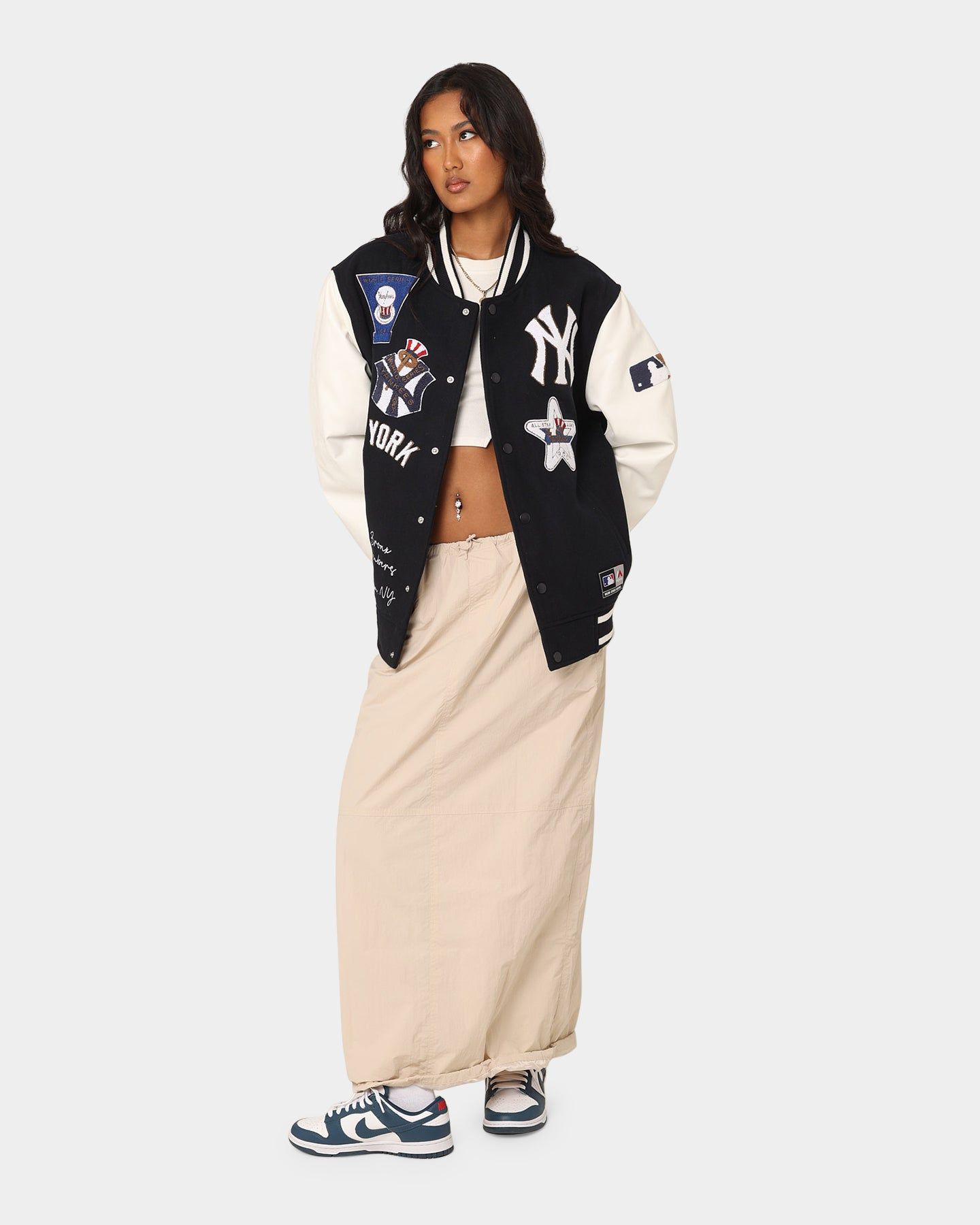 Majestic Athletic New York Yankees Multi Hit Varsity Jacket