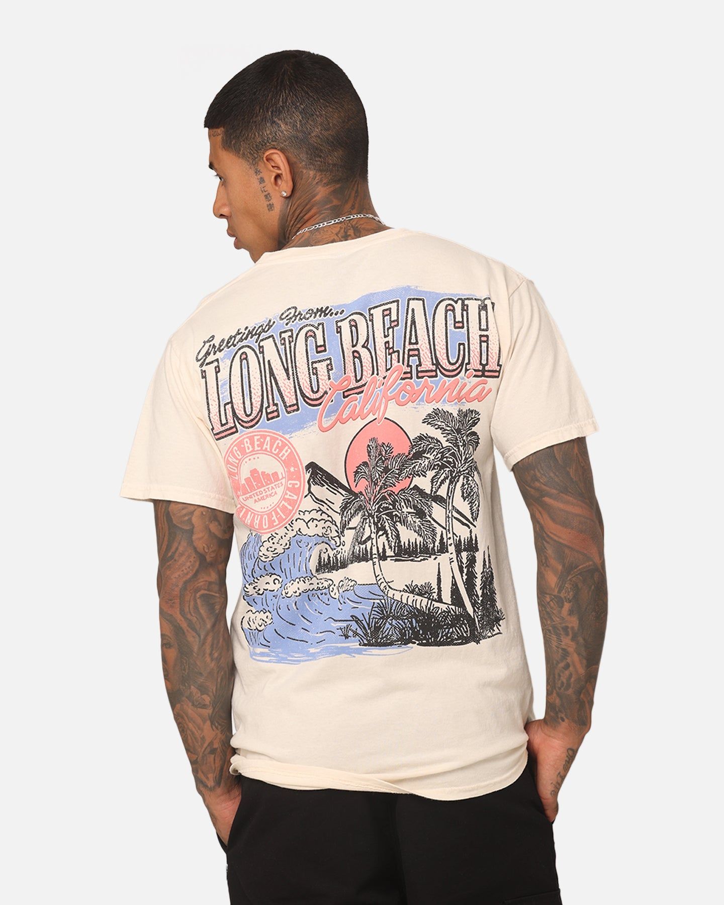 American Thrift Long Beach T-Shirt Off White sold by Culture Kings
