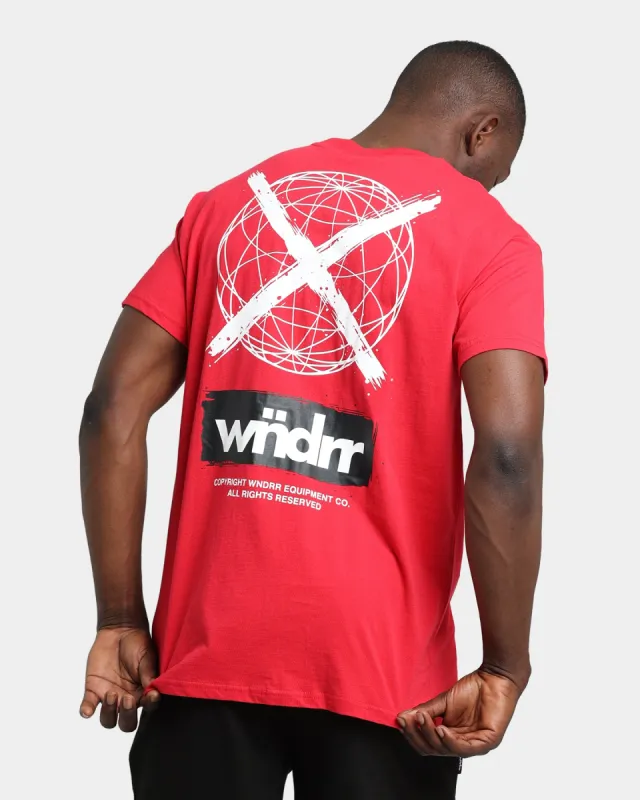 WNDRR Pressure Custom Fit T-Shirt Red sold by Culture Kings