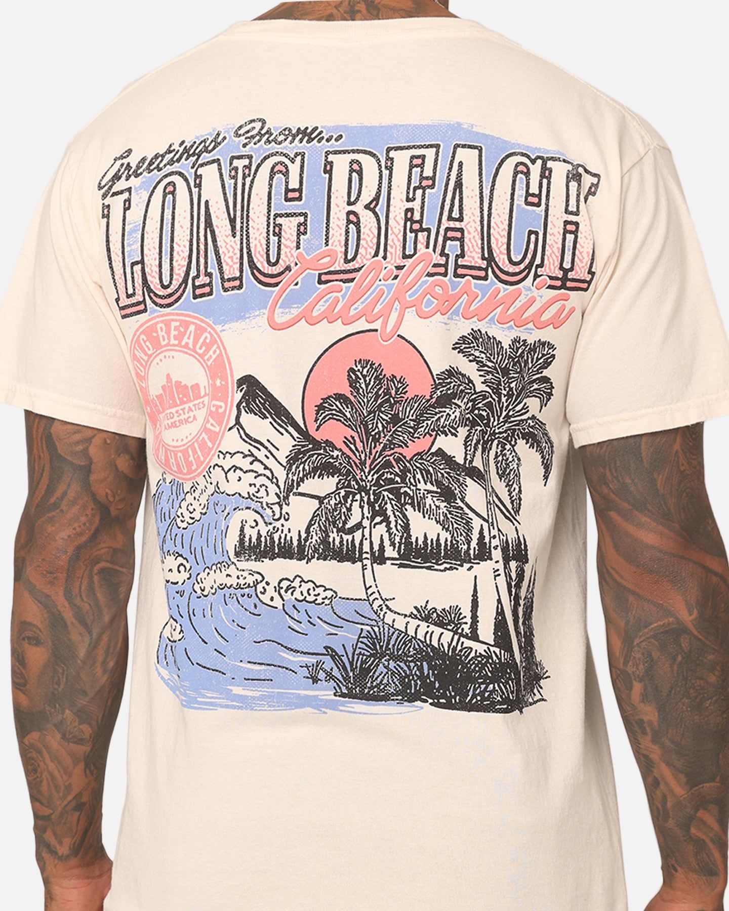 American Thrift Long Beach T-Shirt Off White sold by Culture Kings product image thumbnail 5