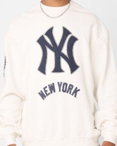 Majestic Athletic New York Yankees Athletic Logo Crewneck Vintage White sold by Culture Kings