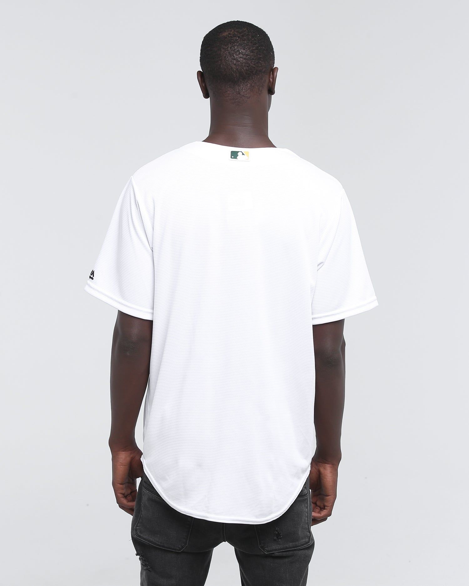 MAJESTIC ATHLETIC OAKLAND ATHLETICS COOL-BASE BASEBALL JERSEY WHITE sold by Culture Kings product image thumbnail 5