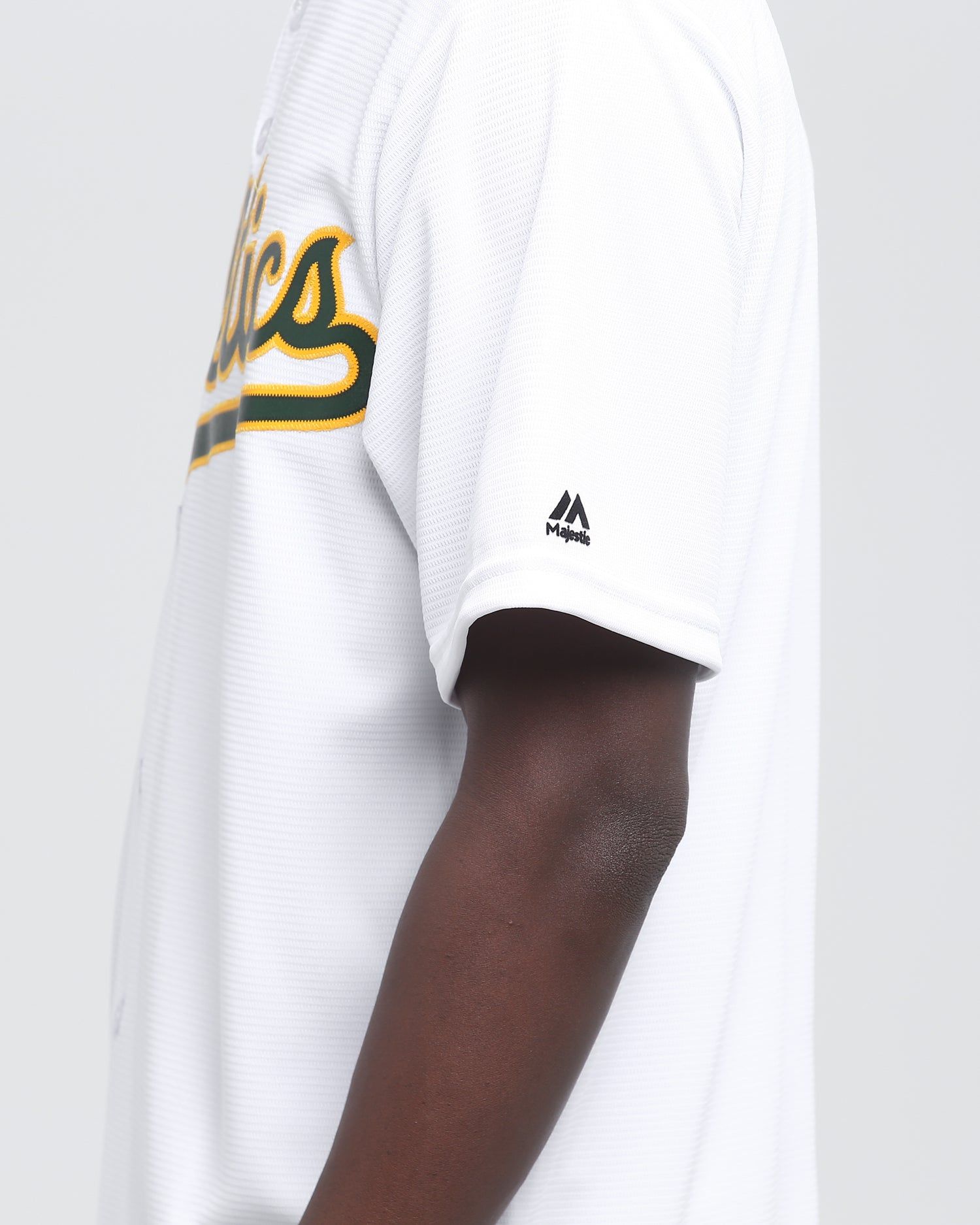 MAJESTIC ATHLETIC OAKLAND ATHLETICS COOL-BASE BASEBALL JERSEY WHITE sold by Culture Kings product image thumbnail 6