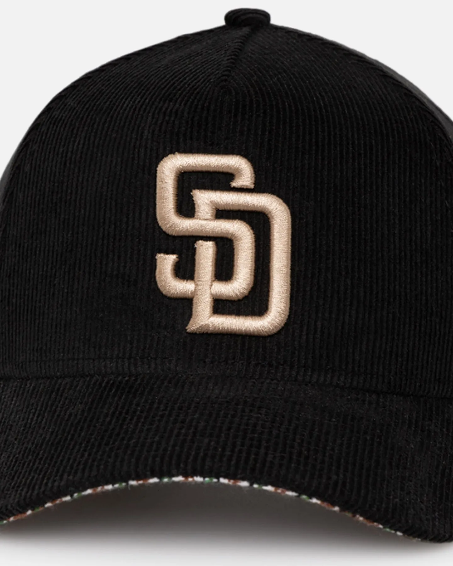 New Era San Diego Padres 'Black Cord Plaid UV' 9FORTY A-Frame Snapback Black/Plaid sold by Culture Kings product image thumbnail 2