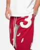 MNML 3 Patch Contrast Sweatpants Grey/Red sold by Culture Kings