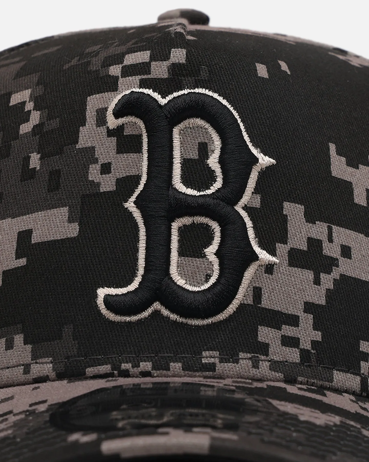 New Era Boston Red Sox 'Black Digi Camo' 9FORTY A-Frame Snapback Black/Grey sold by Culture Kings product image thumbnail 5