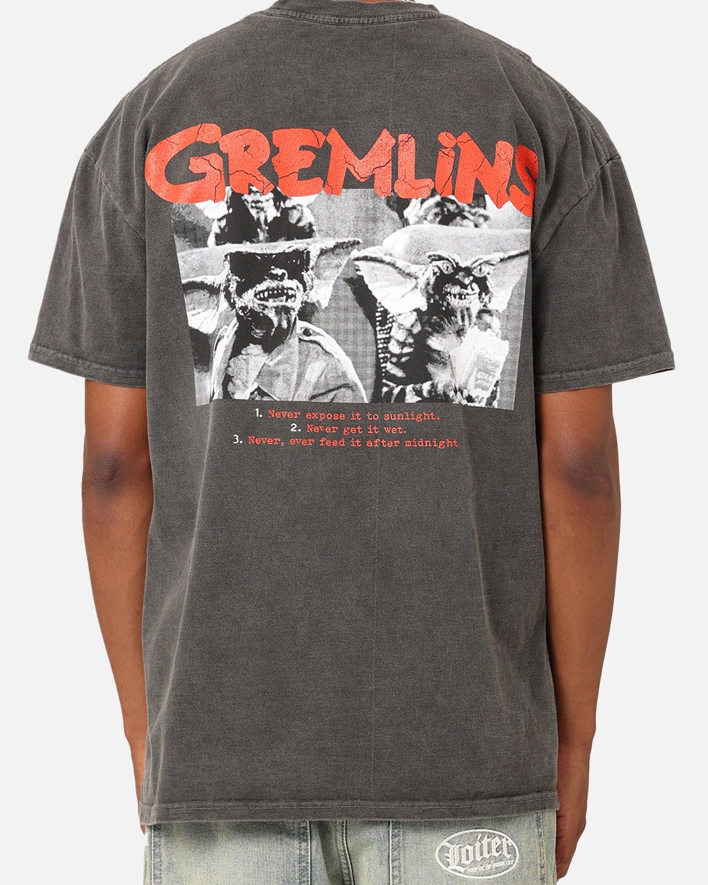 American Thrift X Gremlins Vintage Heavyweight T-Shirt Black Wash sold by Culture Kings product image thumbnail 5