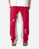 MNML 3 Patch Contrast Sweatpants Grey/Red sold by Culture Kings