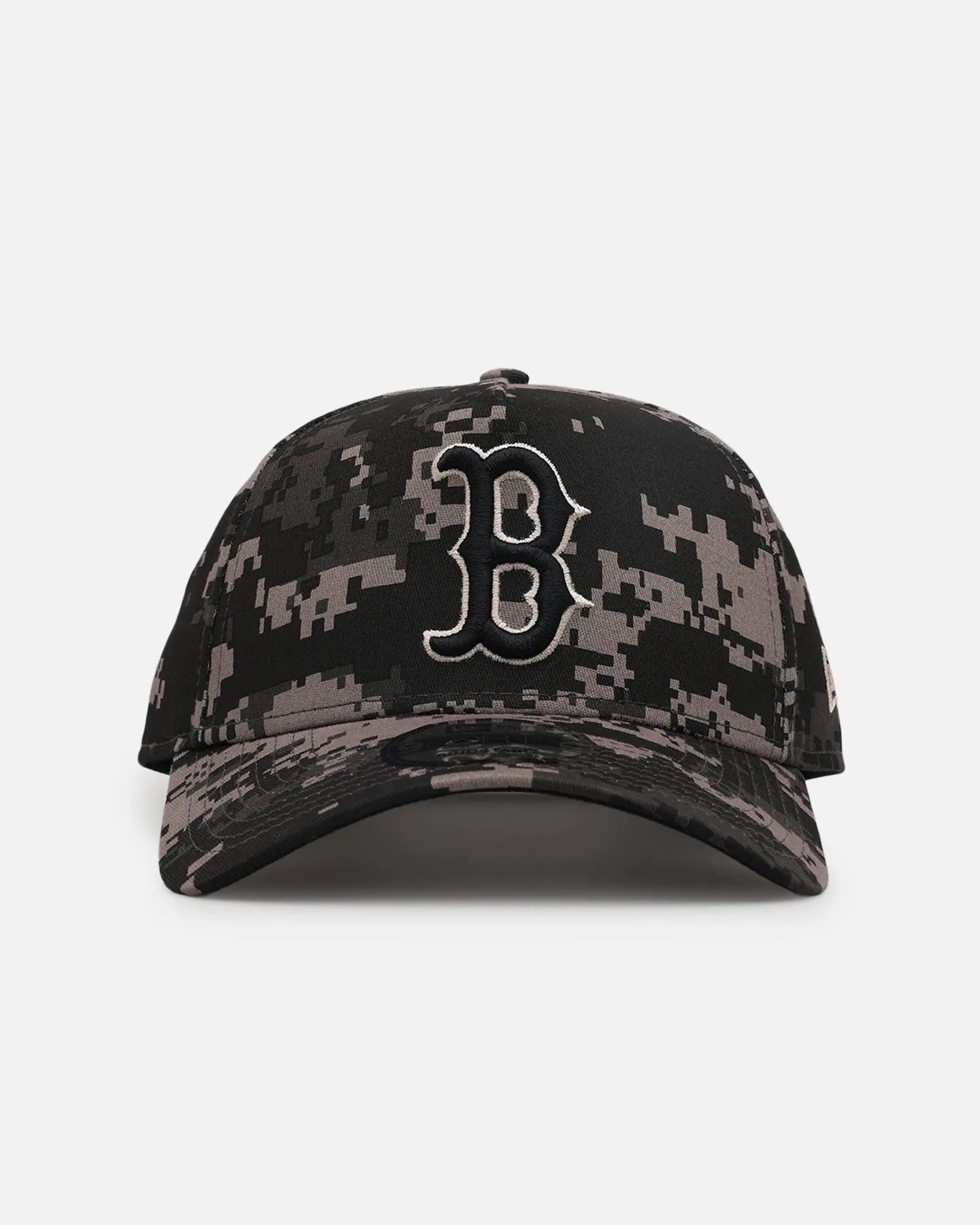 New Era Boston Red Sox 'Black Digi Camo' 9FORTY A-Frame Snapback Black/Grey sold by Culture Kings
