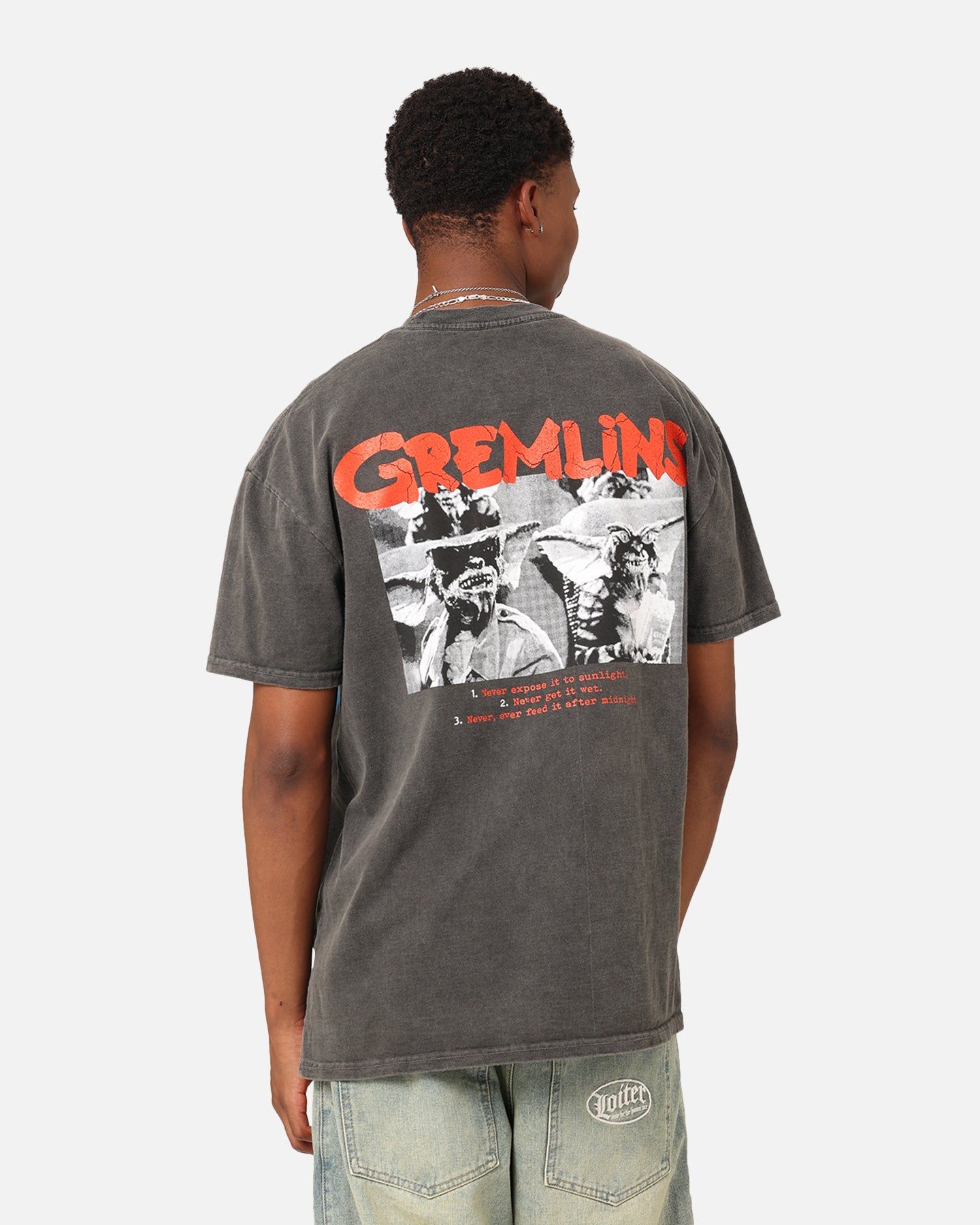 American Thrift X Gremlins Vintage Heavyweight T-Shirt Black Wash sold by Culture Kings product image thumbnail 2