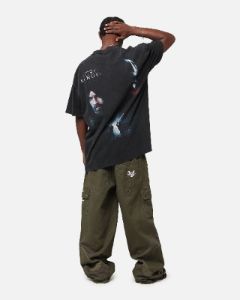 Star Wars Obi Wan Heavy T-Shirt Vintage Black sold by Culture Kings