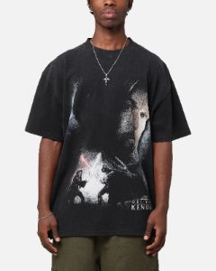 Star Wars Obi Wan Heavy T-Shirt Vintage Black sold by Culture Kings