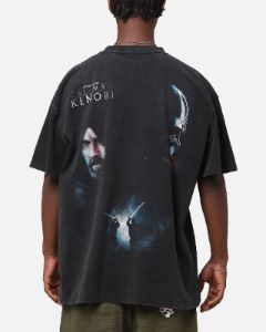 Star Wars Obi Wan Heavy T-Shirt Vintage Black sold by Culture Kings