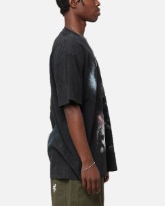 Star Wars Obi Wan Heavy T-Shirt Vintage Black sold by Culture Kings