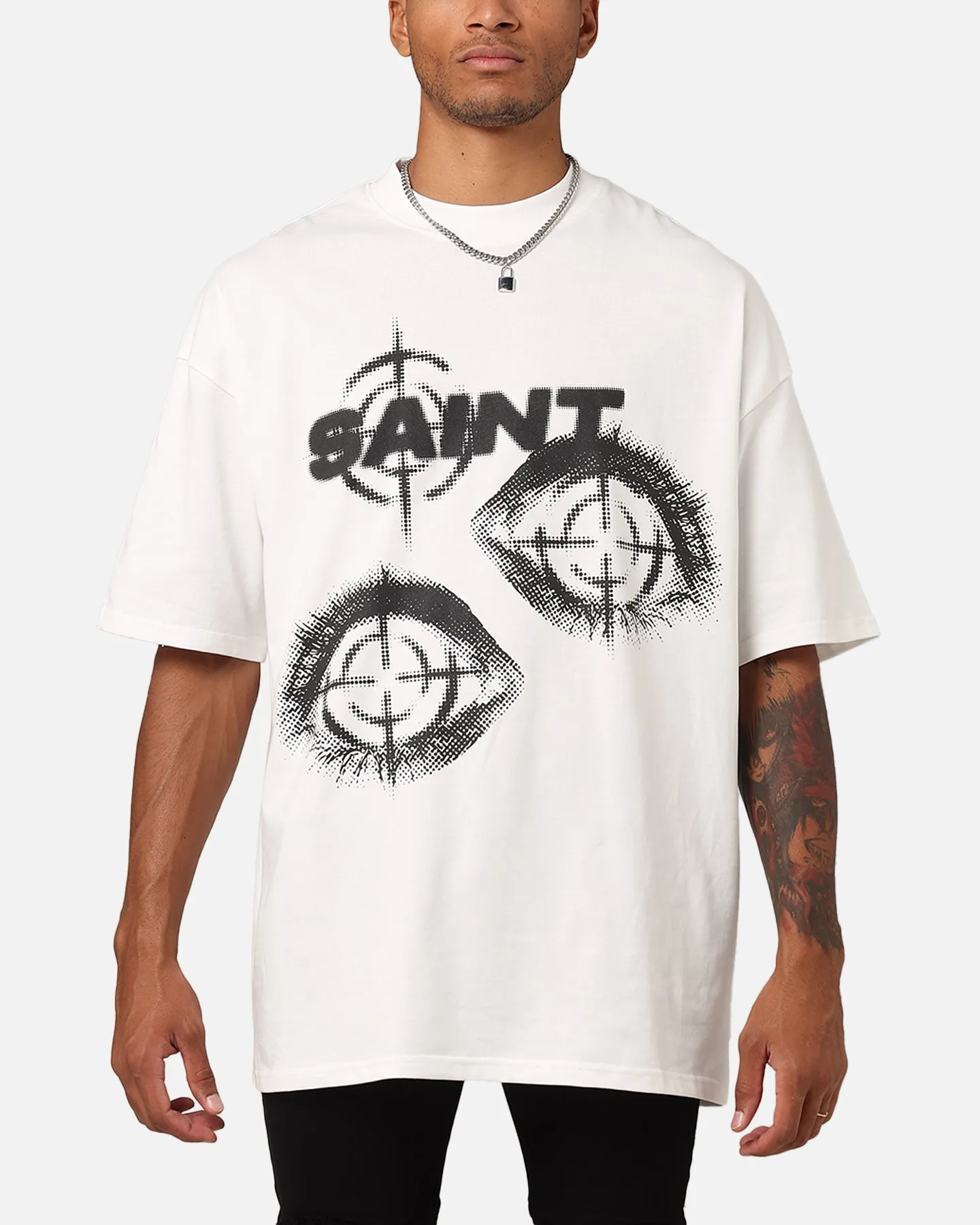 Saint Morta Save My Soul T-Shirt Off-White sold by Culture Kings