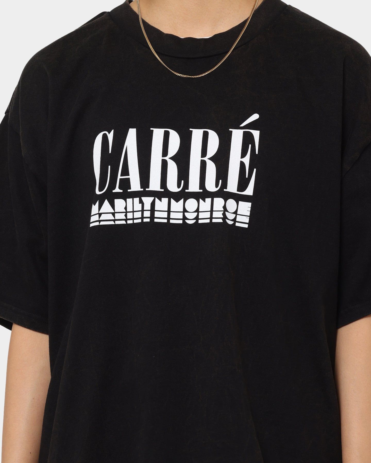 Carré X Marilyn Monroe Collage Vintage T-Shirt Washed Black sold by Culture Kings product image thumbnail 4