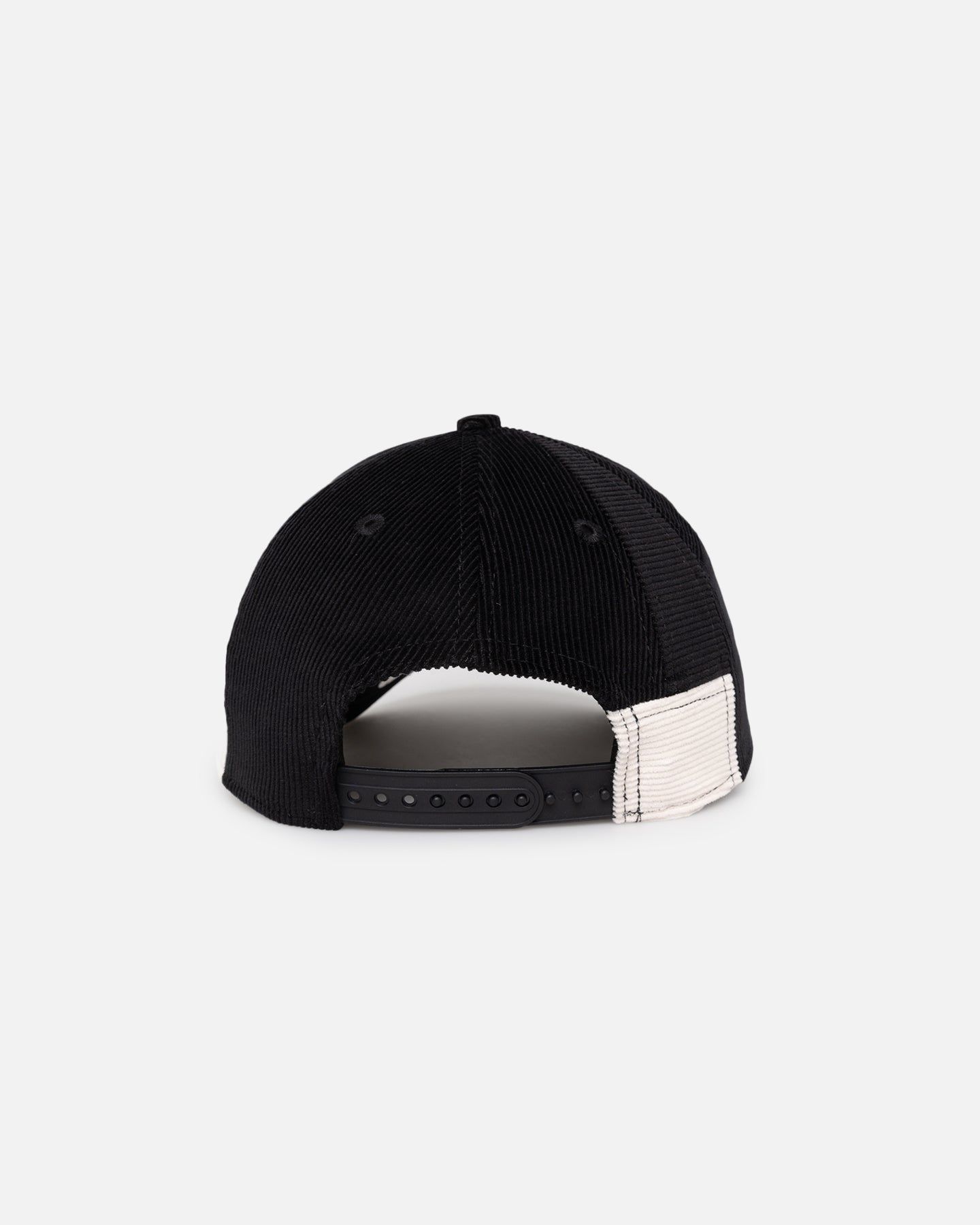 New Era San Diego Padres 'Patchwork Corduroy' 9FORTY A-Frame Snapback Black/Cream sold by Culture Kings product image thumbnail 3