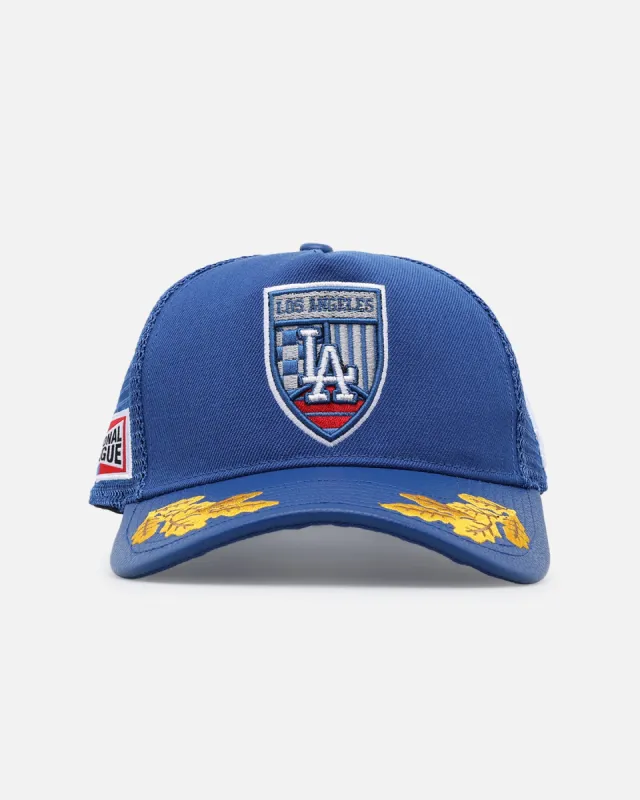 Pro Standard Los Angeles Dodgers Fast Lane Trucker Strapback Dodger Blue sold by Culture Kings
