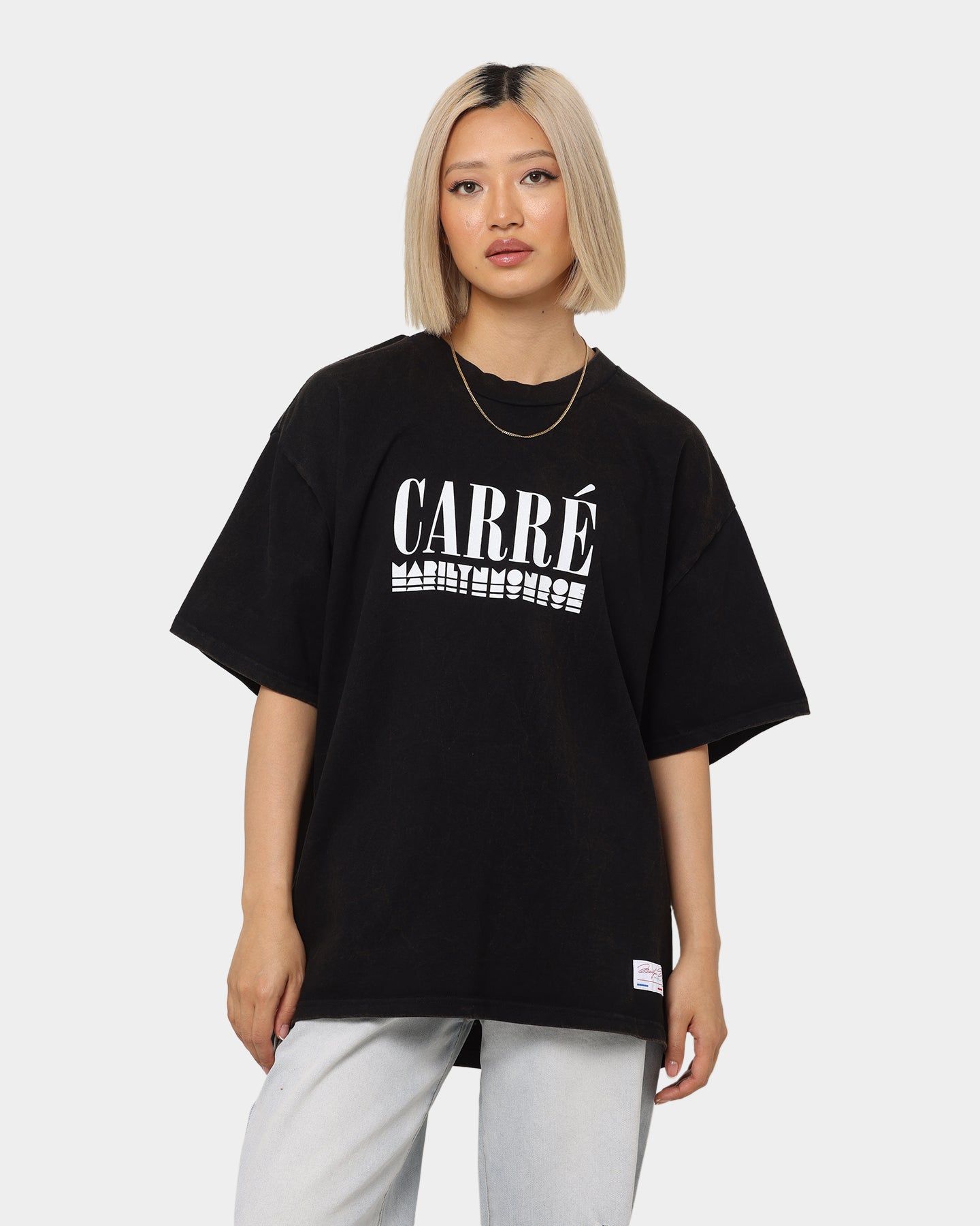Carré X Marilyn Monroe Collage Vintage T-Shirt Washed Black sold by Culture Kings product image thumbnail 2