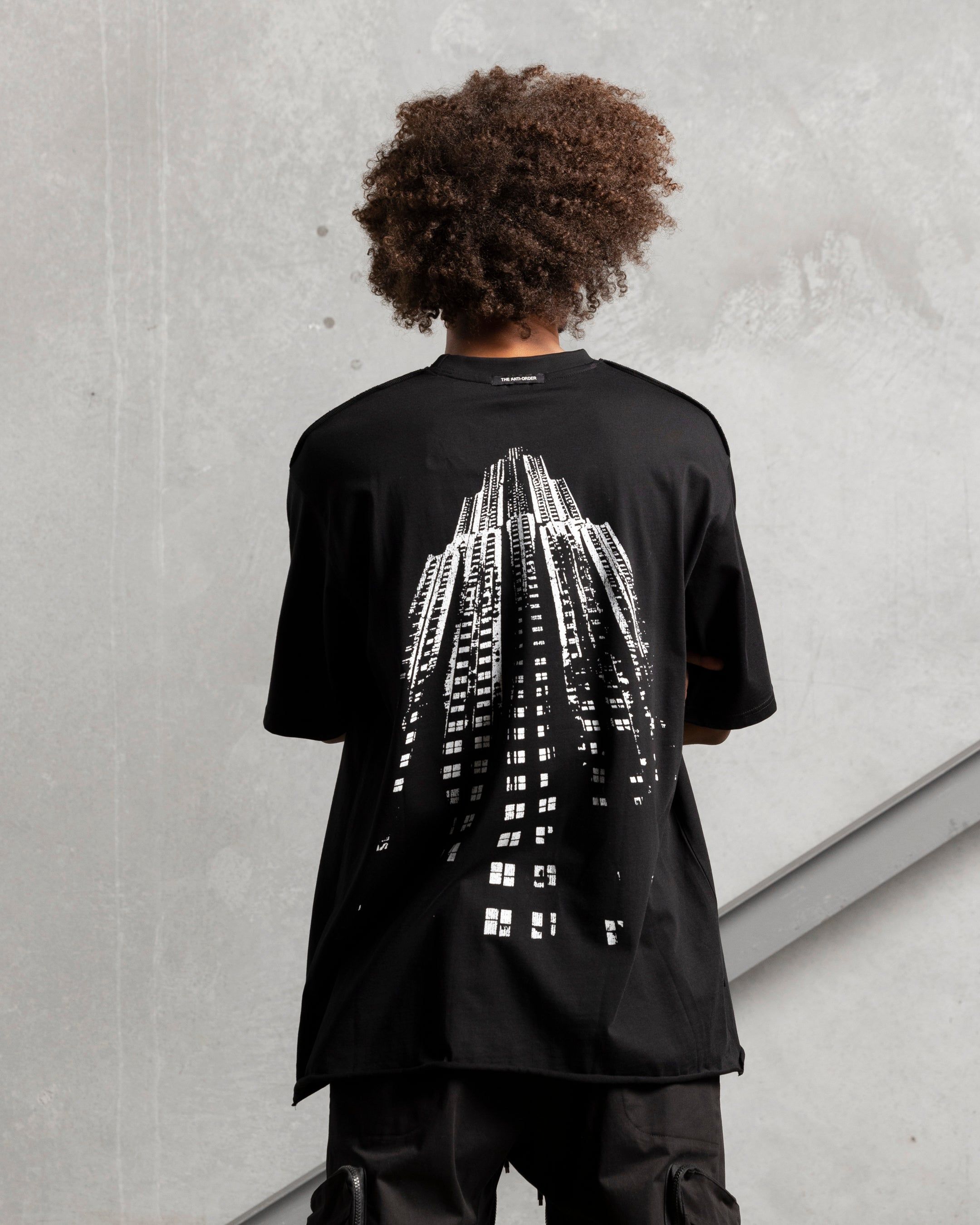 The Anti Order Chaos Baggy T-Shirt Black sold by Culture Kings product image thumbnail 3