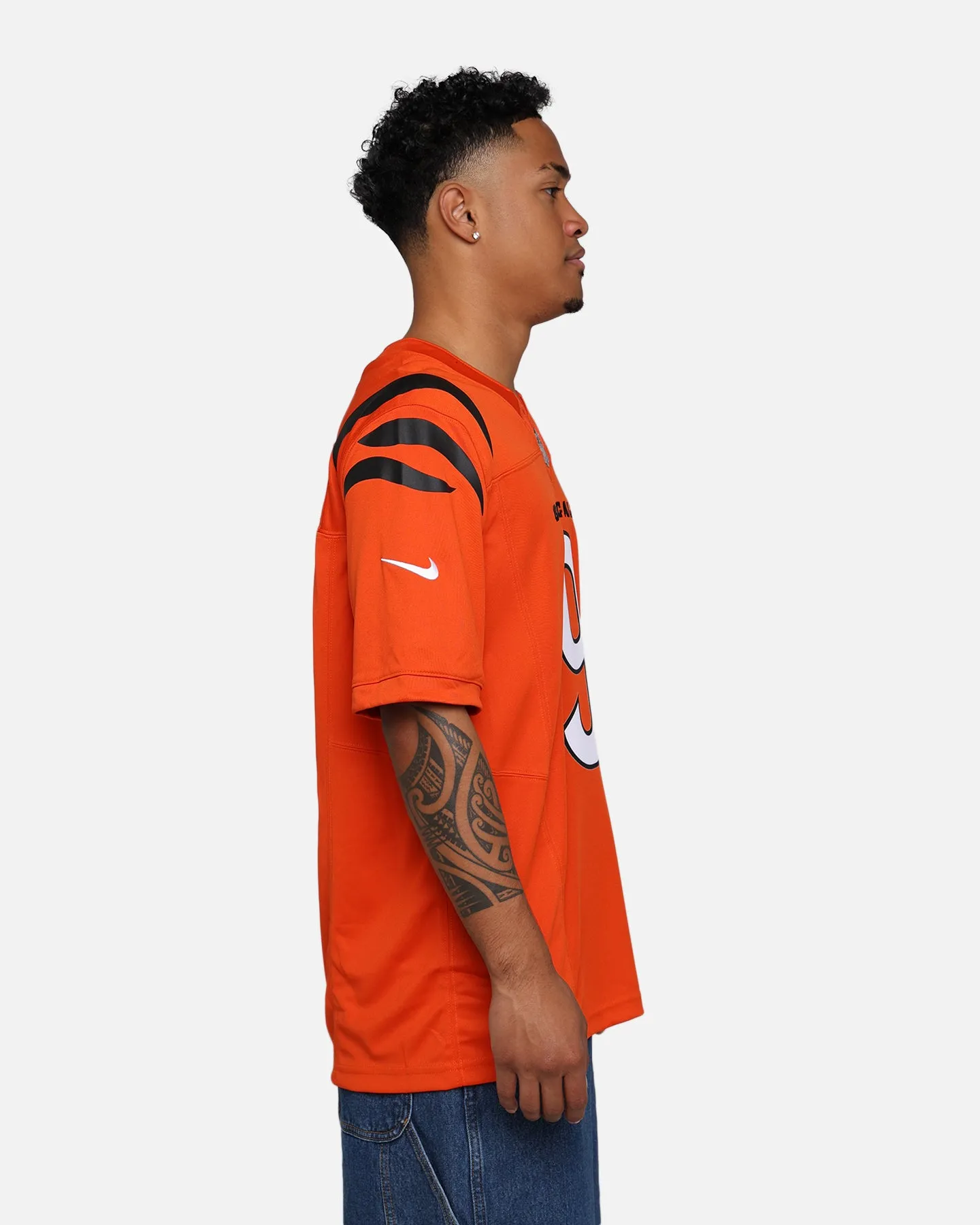 Nike Cincinnati Bengals Joe Burrow #9 Limited Jersey University Orange sold by Culture Kings product image thumbnail 5