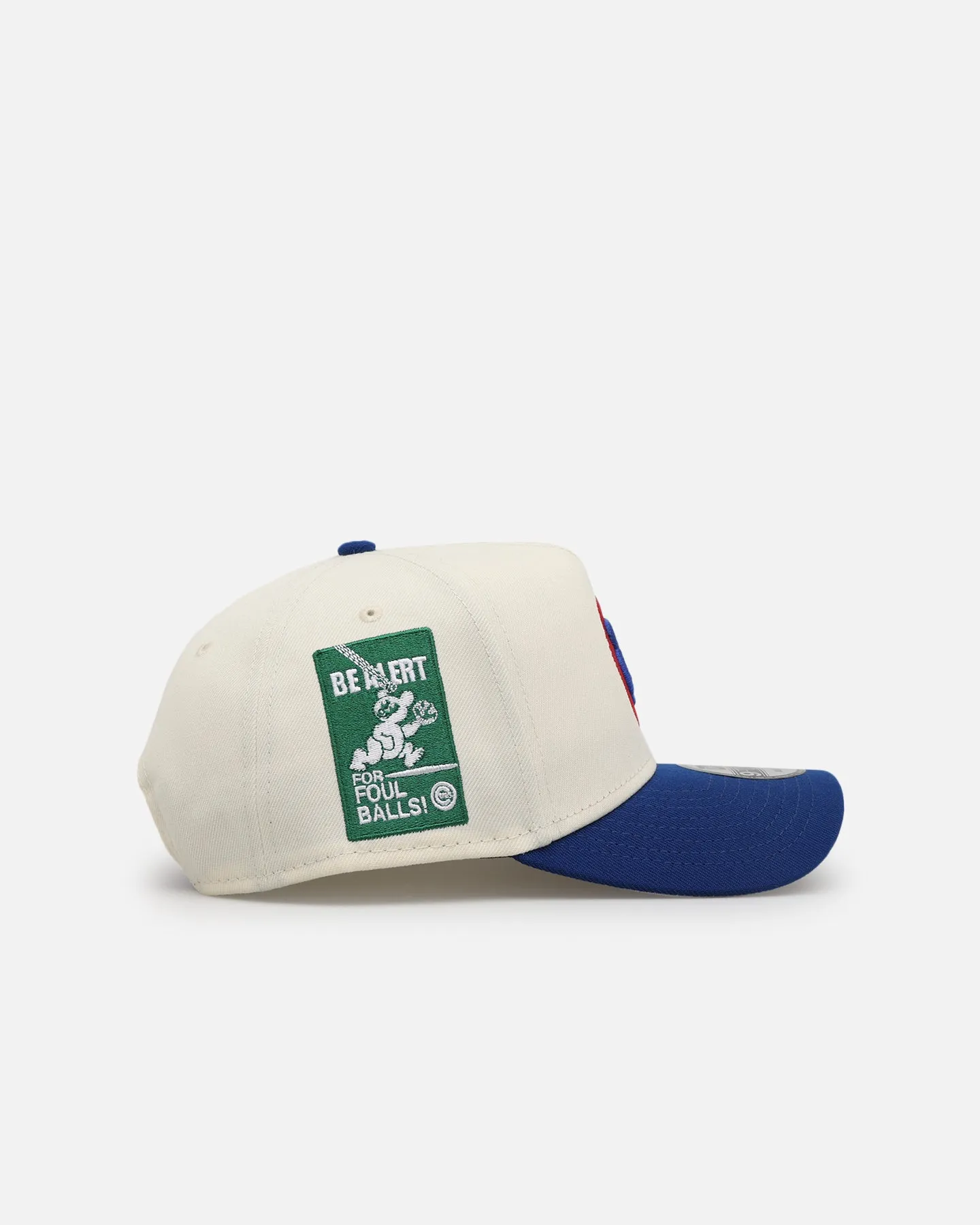 New Era Chicago Cubs 'Team Color Visor' 9FORTY A-Frame Snapback Chrome sold by Culture Kings product image thumbnail 3