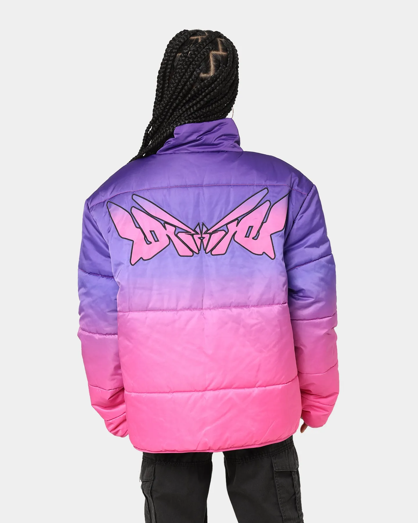 Loiter Cyber Gradient Puffer Jacket Pink/Purple sold by Culture Kings product image thumbnail 4