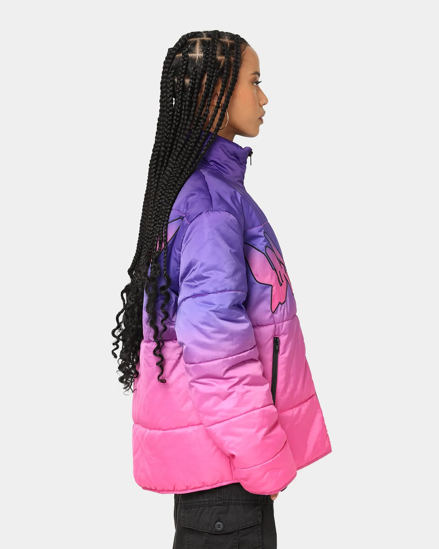 Loiter Cyber Gradient Puffer Jacket Pink/Purple sold by Culture Kings product image thumbnail 5