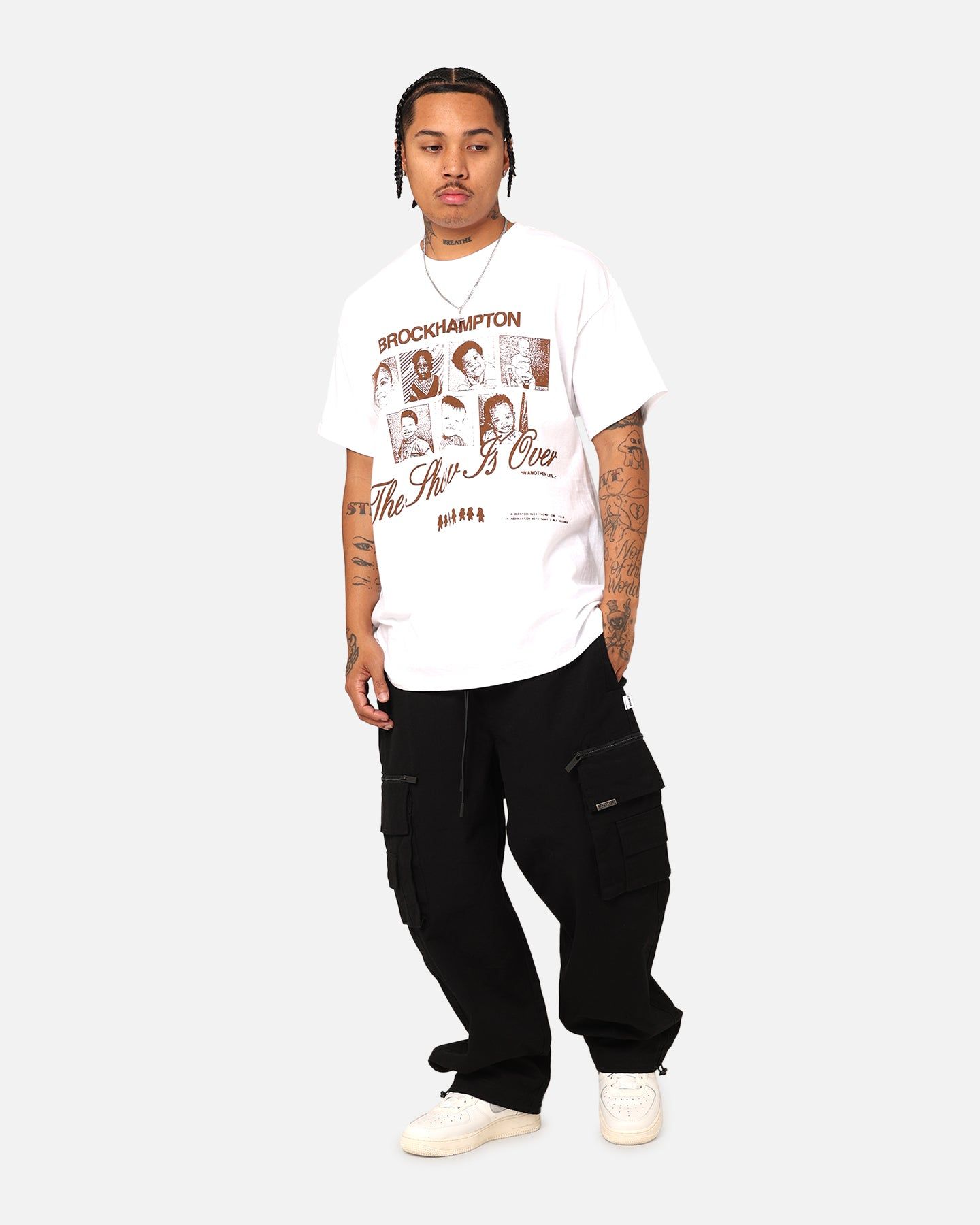 Brockhampton The Show Is Over T-Shirt White | Parallel