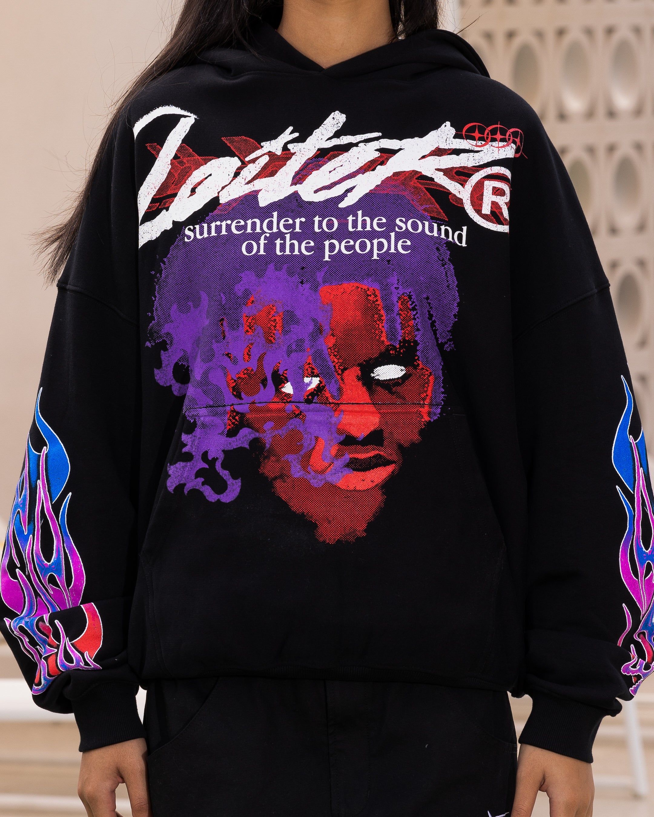 Loiter Live In Direct Vintage Hoodie Black sold by Culture Kings product image thumbnail 4