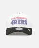 New Era San Francisco 49ers 'Neon Nights' 9FORTY Snapback Chrome/Black sold by Culture Kings