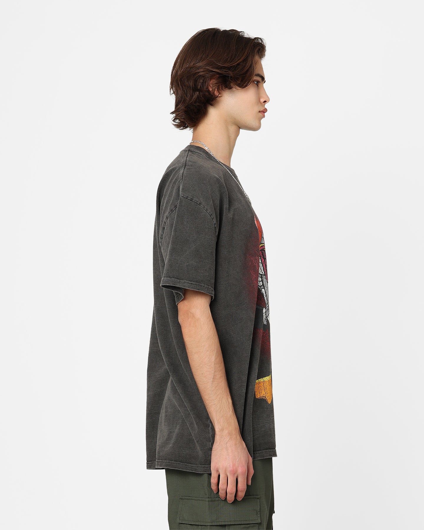 American Thrift X Warner Bros. Daffywise Heavyweight Vintage T-Shirt Black Wash sold by Culture Kings product image thumbnail 5