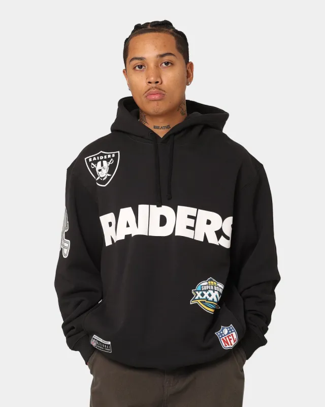 Majestic Athletic Las Vegas Raiders World Series Champs Graphic Hoodie Faded Black made by Culture Kings