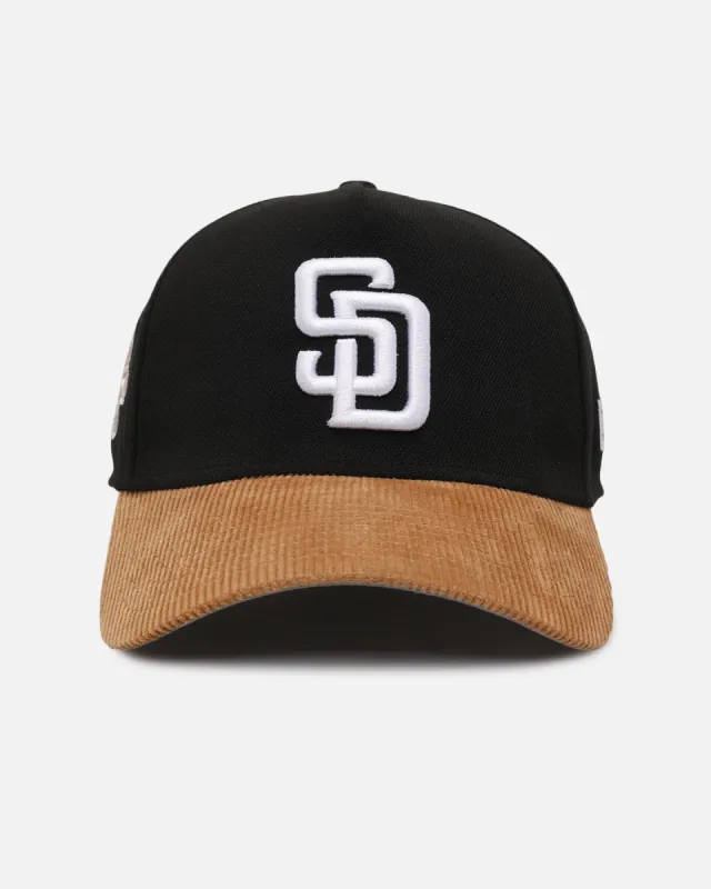 New Era San Diego Padres 'Black Wheat' 39THIRTY A-Frame Stretch Fit Black/Wheat sold by Culture Kings