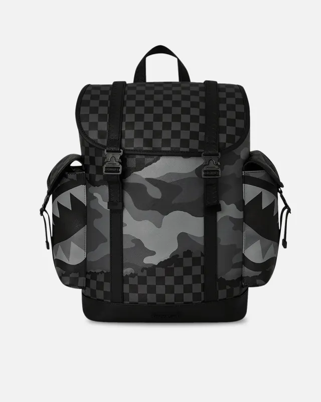 Sprayground Split Up Camo Tear Montecarlo Backpack Multi sold by Culture Kings