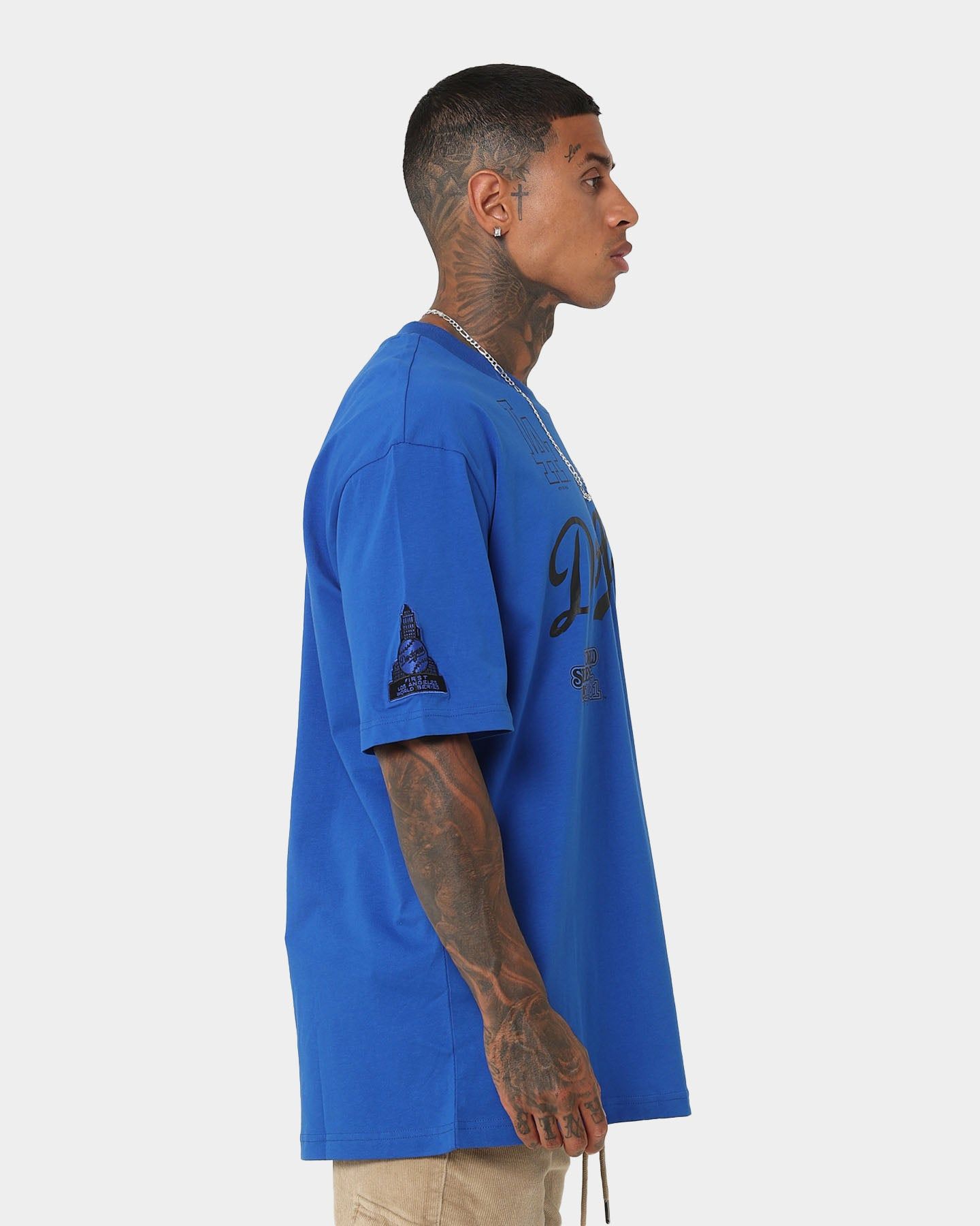 New Era Los Angeles Dodgers 'Tropical Punch Script Pack' Oversized T-Shirt Bright Royal sold by Culture Kings product image thumbnail 5