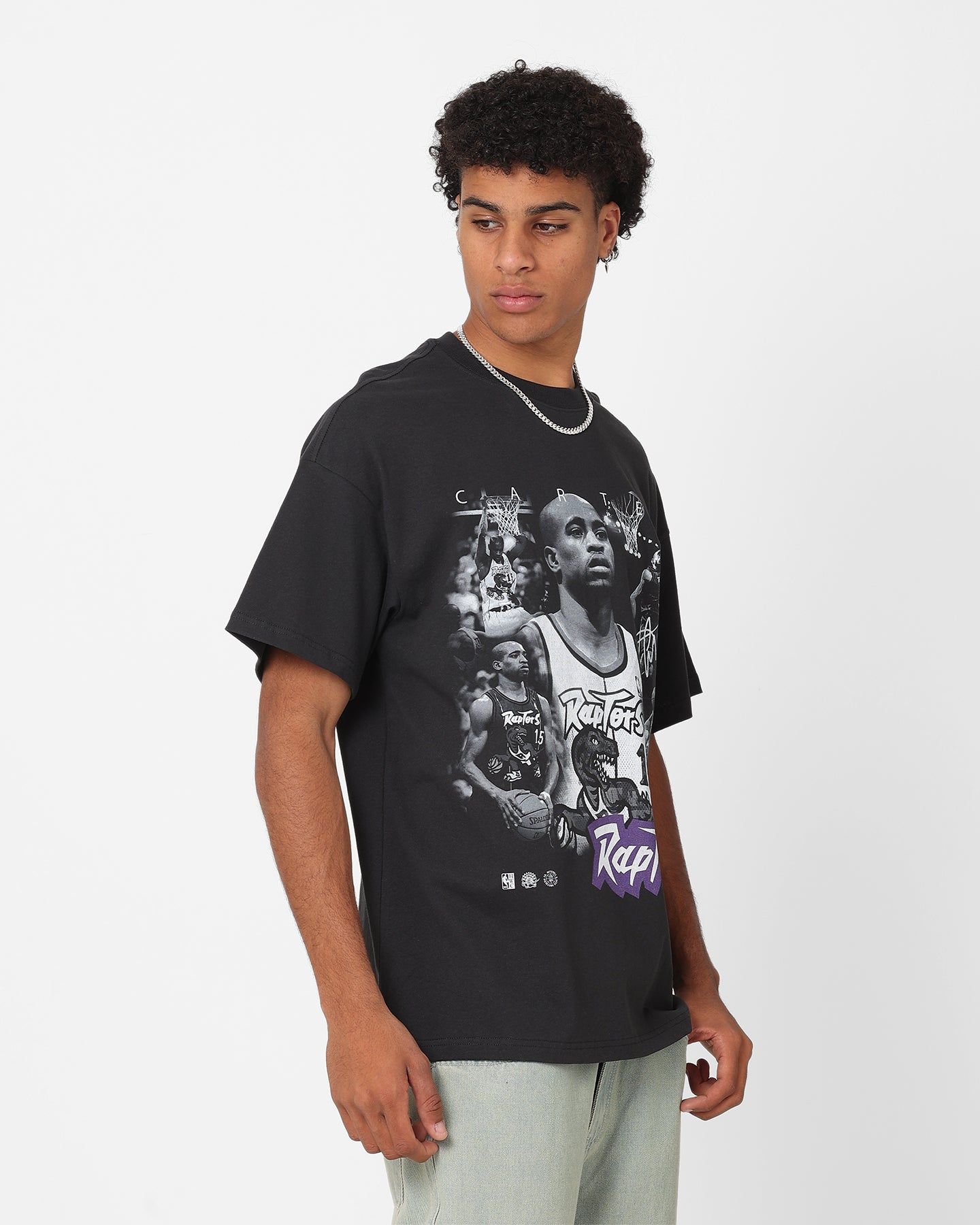 Mitchell & Ness Toronto Raptors Vince Carter Player Photo T-Shirt Faded Black sold by Culture Kings product image thumbnail 5
