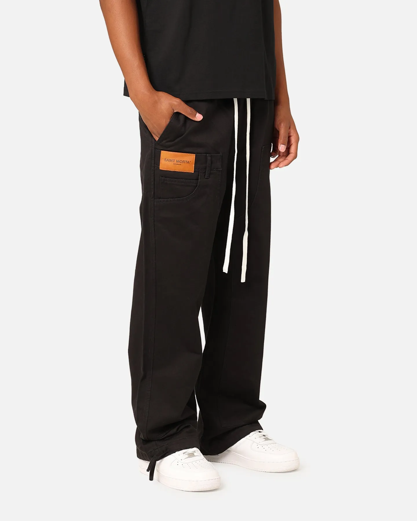 Saint Morta Double T Pants Black sold by Culture Kings product image thumbnail 5