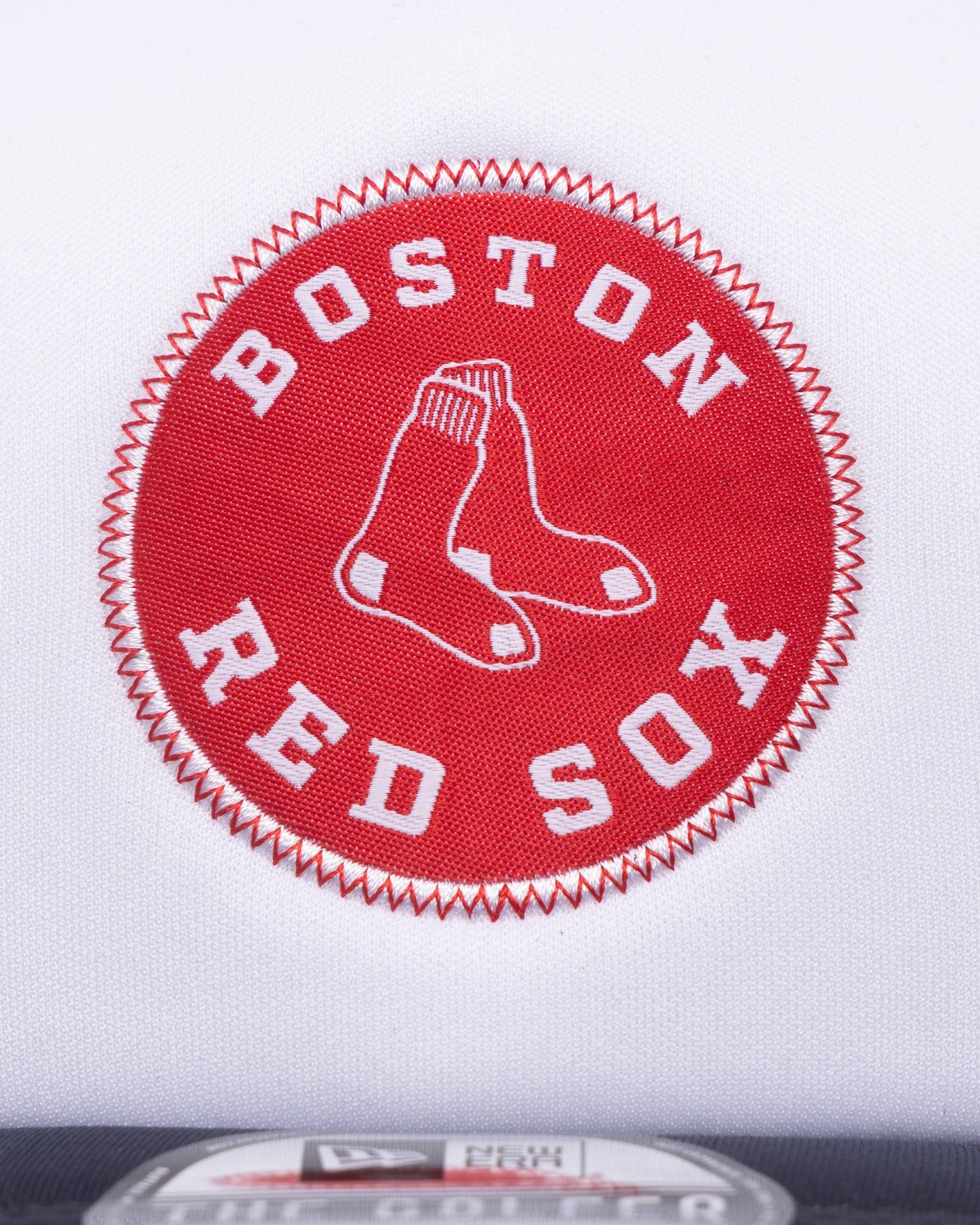 New Era Boston Red Sox Golfer Trucker Snapback White/Navy sold by Culture Kings product image thumbnail 5