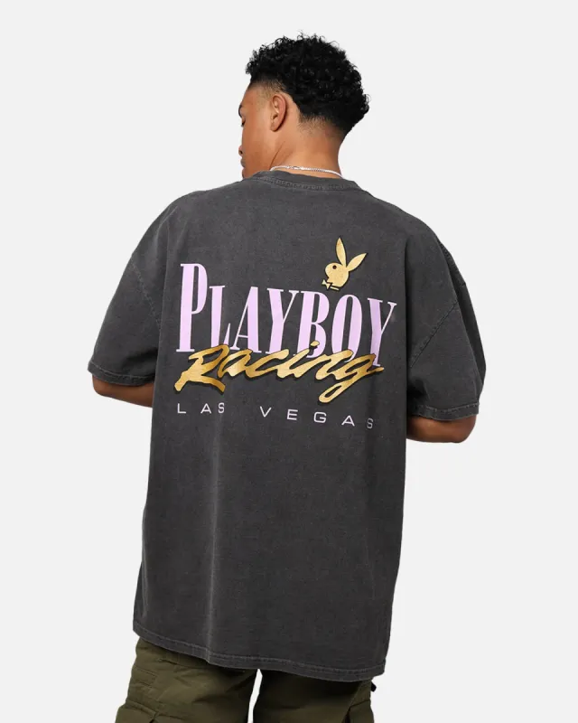 Playboy By Culture Kings Pacemaker T-Shirt Washed Black sold by Culture Kings