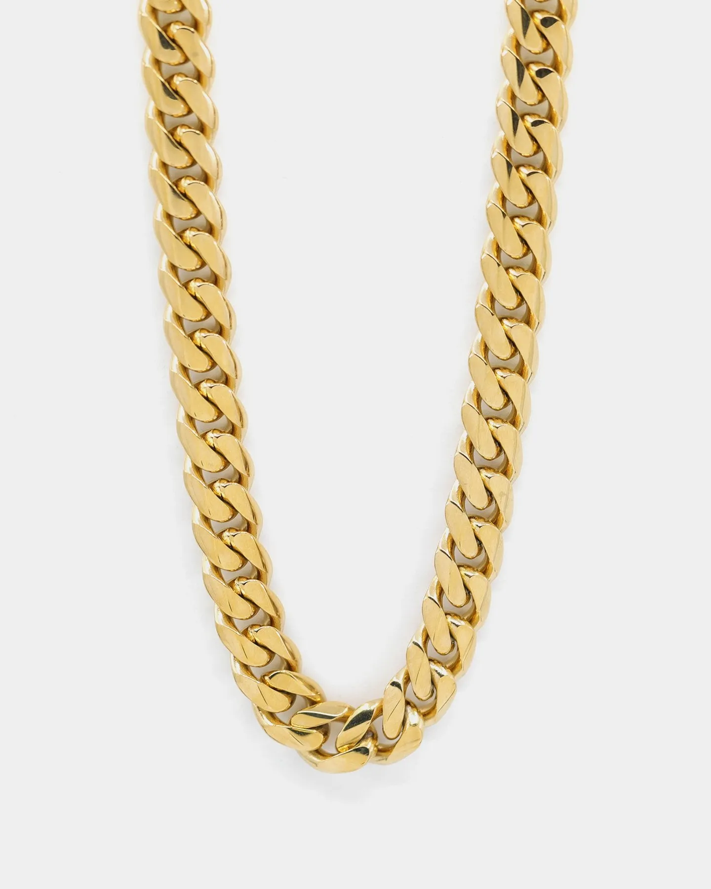 Saint Morta 10MM Cuban Chain Gold sold by Culture Kings product image thumbnail 2
