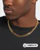 Saint Morta 10MM Cuban Chain Gold sold by Culture Kings