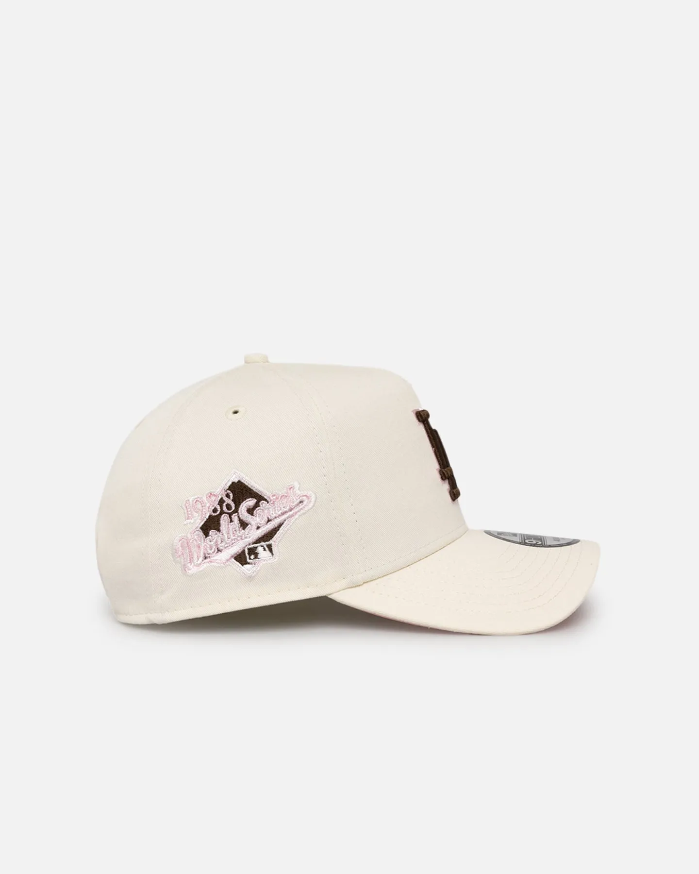 New Era Los Angeles Dodgers 'Neapolitan Chrome' 9FORTY A-Frame Snapback Chrome/Pink Met sold by Culture Kings product image thumbnail 3